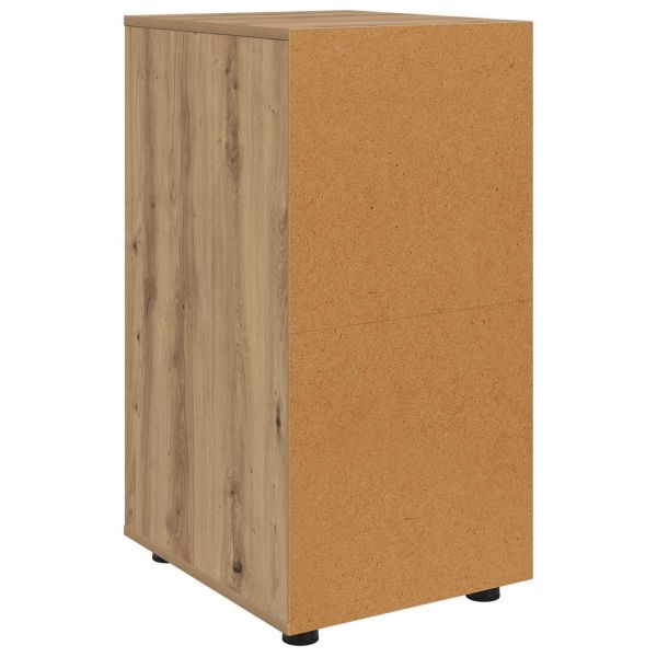 Шкаф за съхранение 40 x 48 x 81 см Инженерна дървесина Дъб