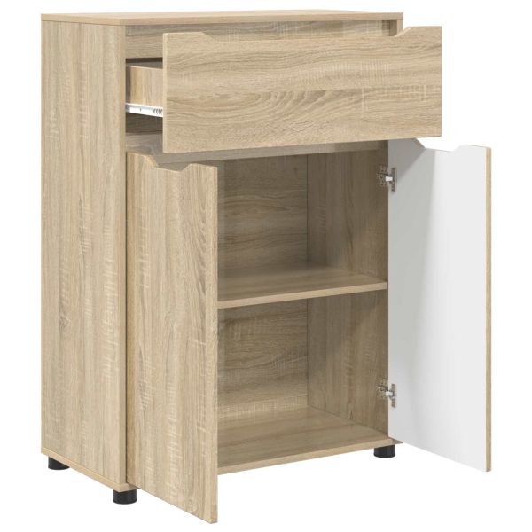 Шкаф за баня Сонома дъб 72,5 x 36,5 x 100 см