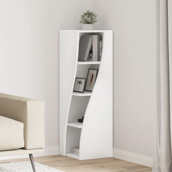 Ъглов шкаф 32x32x102см Инженерно дърво