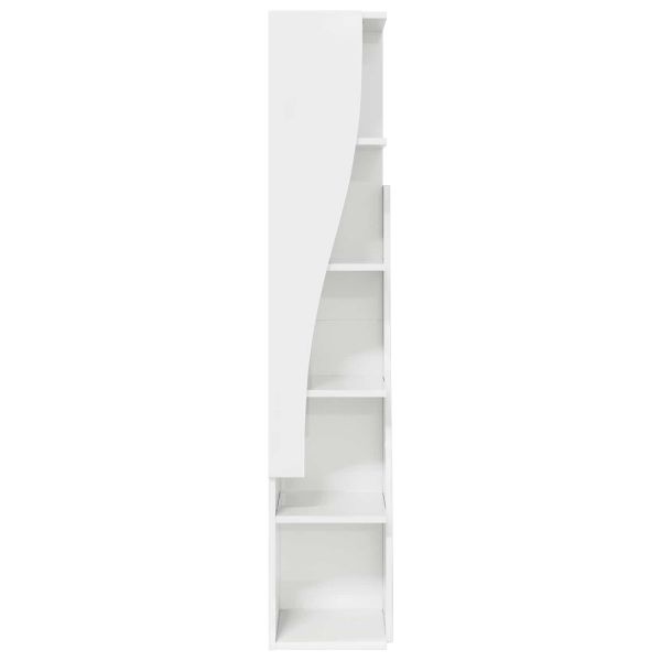 Ъглов шкаф 27,5x27x140см Инженерна дървесина