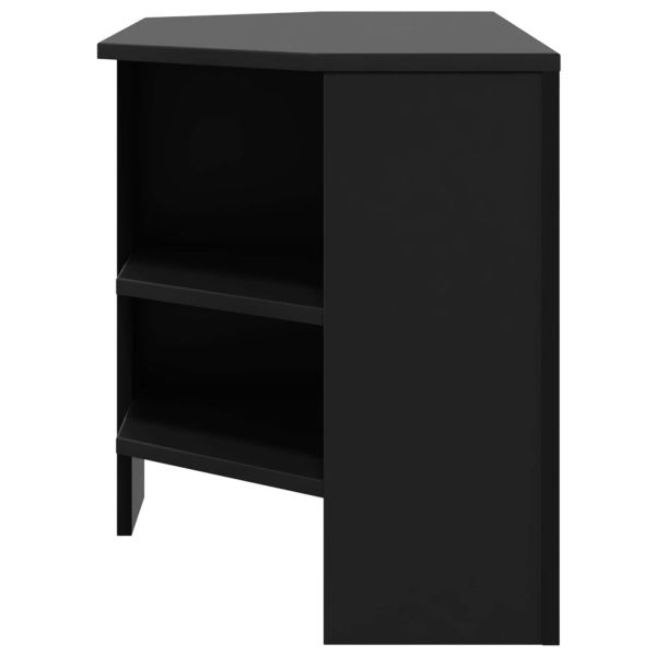 Ъгловшкафзателевизор 102 x 41 x 50 cm Черно Инженерна дървесина