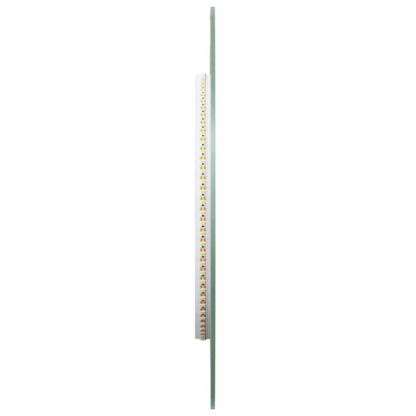 LED огледало за баня, 80x35 см, овално