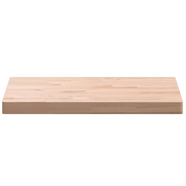 Плот за маса 60x40x4 см правоъгълен масивен бук