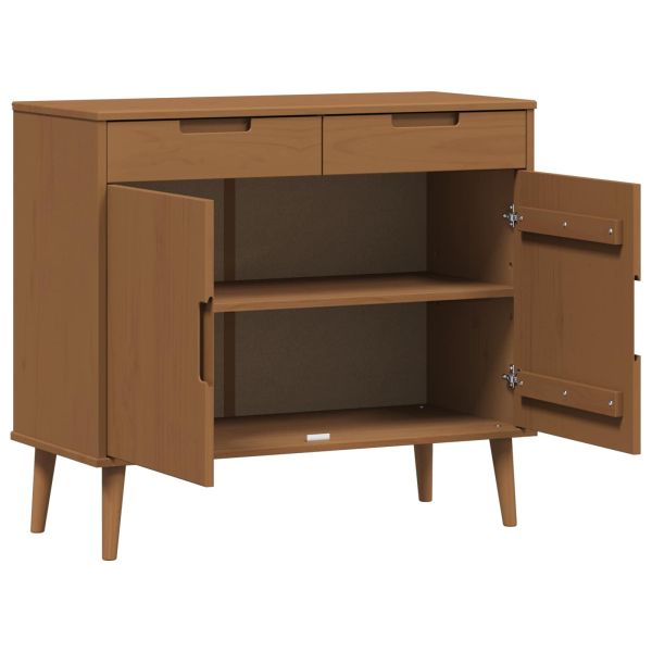Служебен шкаф MOLDE Карамел 90 x 40 x 80 см
