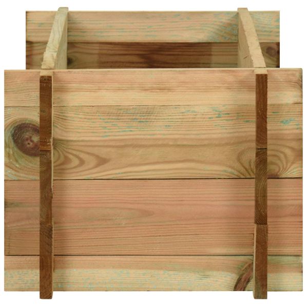 Вдигнато легло за зеленчуци Зелено 120 x 80 x 32 см