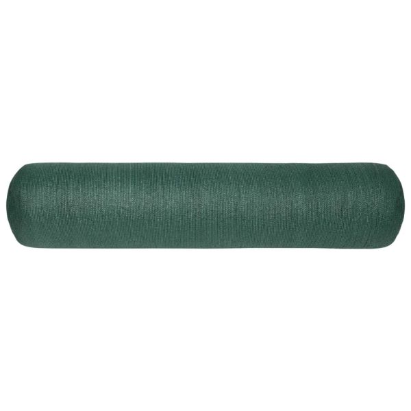 Засенчваща мрежа зелена 1x25 м HDPE 150 г/м²