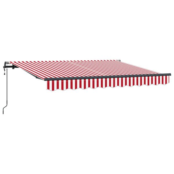 Прибираща се тента Червено 250 x 200 cm текстил