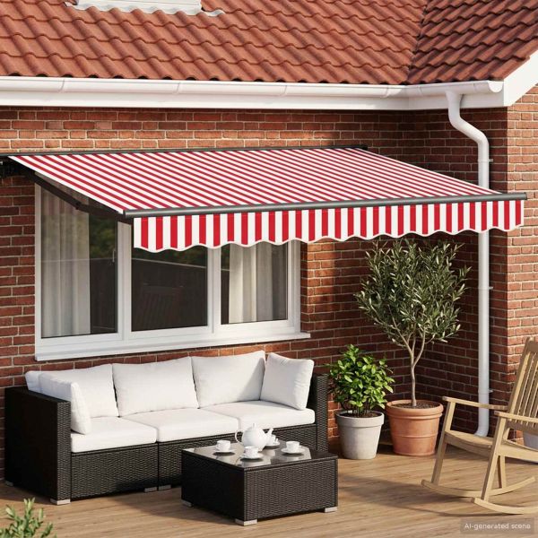 Електрически разтегателен навес 2,5 x 2 m