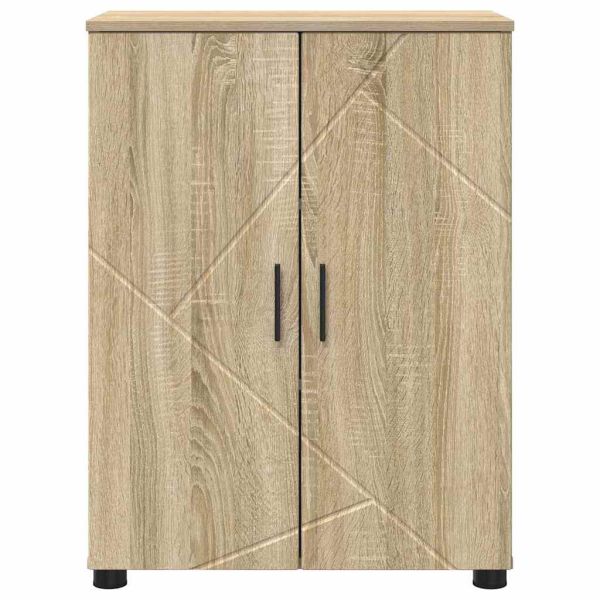 Шкаф за баня Сонома дъб 60 x 35 x 80 см