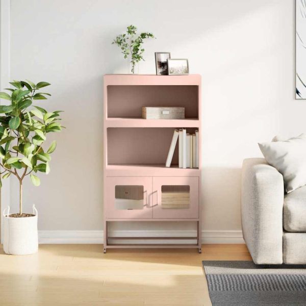 Висока дъска Pink 68x39x123 cm Стомана
