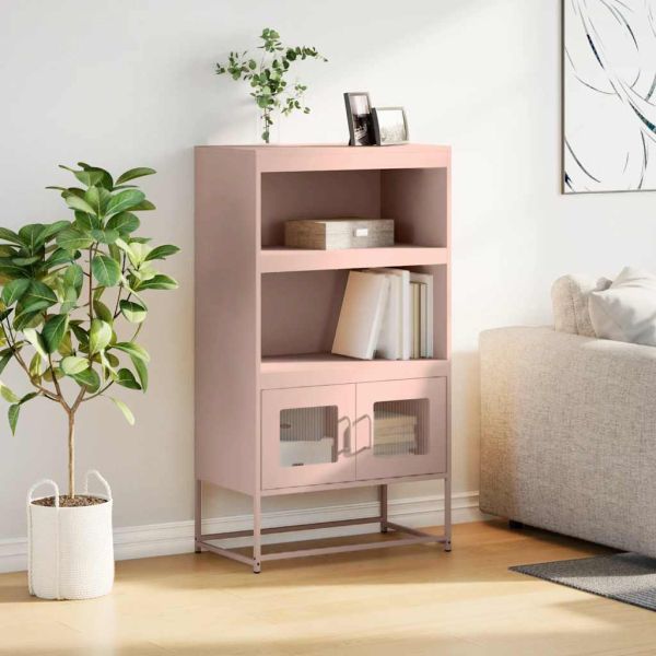 Висока дъска Pink 68x39x123 cm Стомана