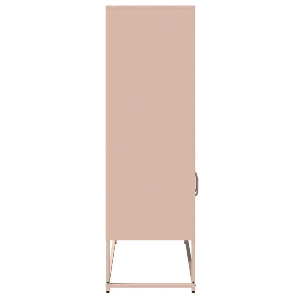 Висока дъска Pink 68x39x123 cm Стомана