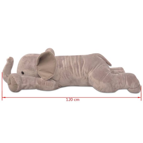 Плюшена играчка слонче XXL 120 см
