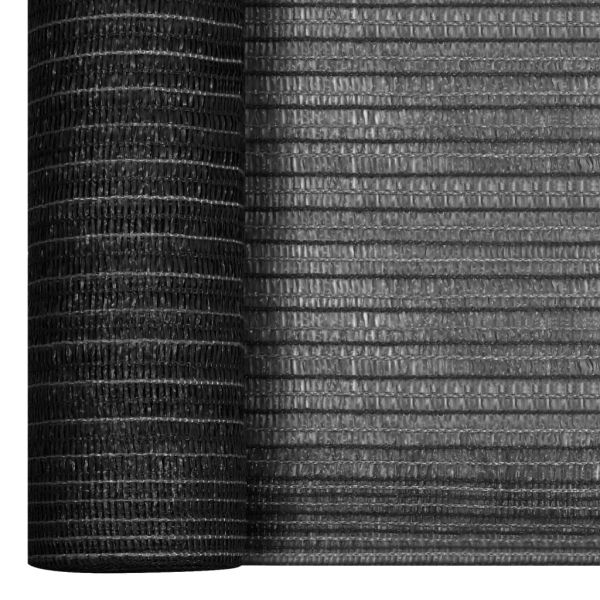 Засенчваща мрежа антрацит 1,2x25 м HDPE 150 г/м²