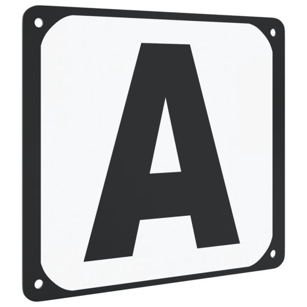 Букви за арена за обездка 12 бр стомана