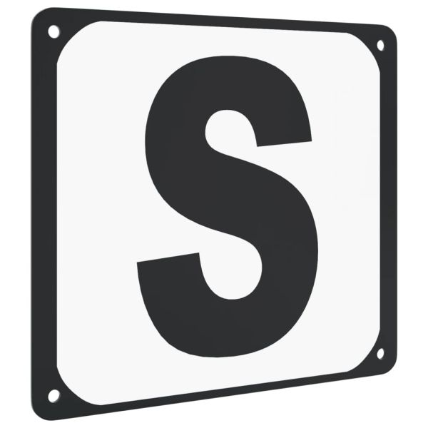 Букви за арена за обездка 12 бр стомана