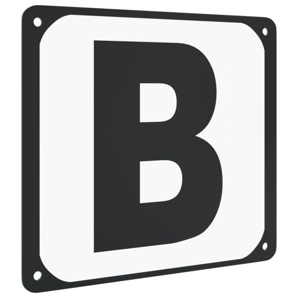 Букви за арена за обездка 12 бр стомана