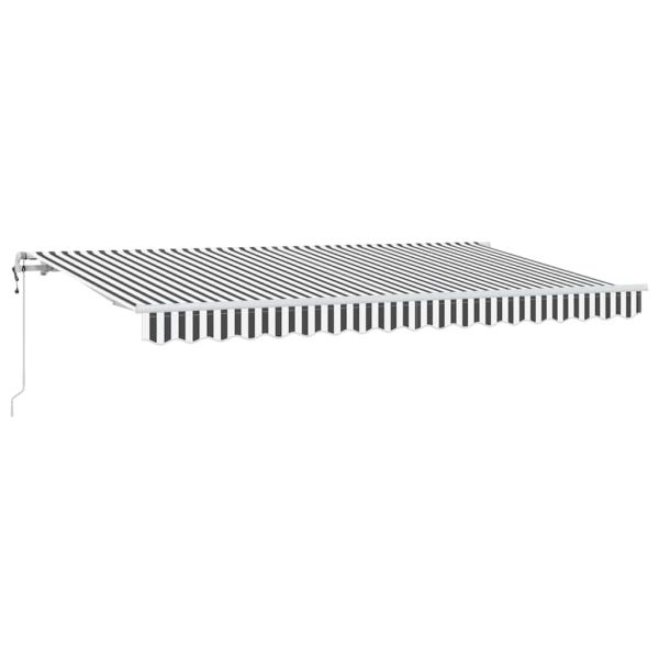 Прибираща се тента Антрацит 400 x 200 cm текстил