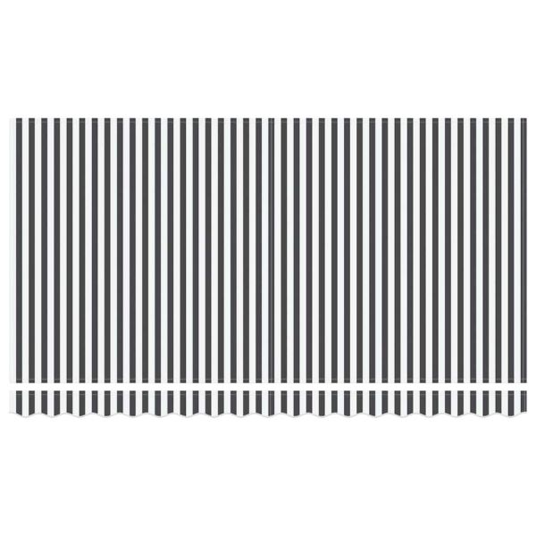 Прибираща се тента Антрацит 400 x 200 cm текстил