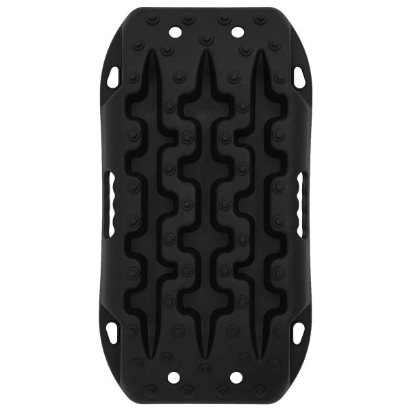 Платформа за сцепление 2 бр. Черно 57,5x30,5x5,5 см
