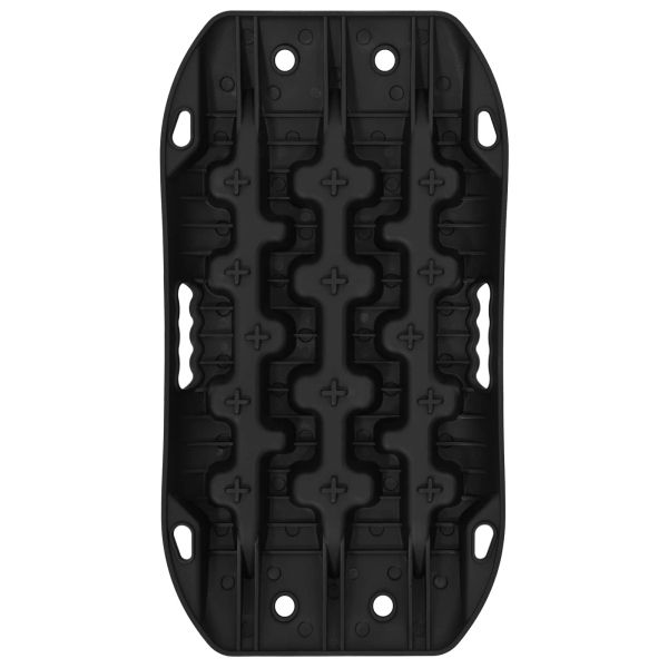 Платформа за сцепление 2 бр. Черно 57,5x30,5x5,5 см