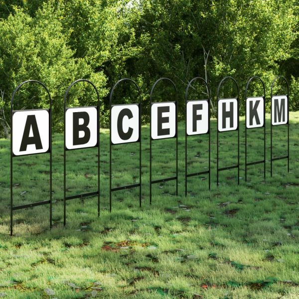 Маркери за обездка 8 бр стомана