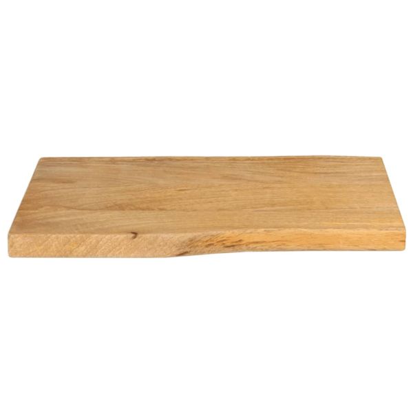 Плот за маса, 50x40x2,5 см, жив ръб, масивно дърво манго