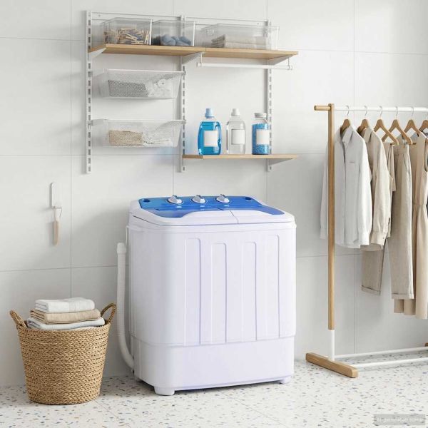 Мини перална машина с двоен казан 5,6 кг
