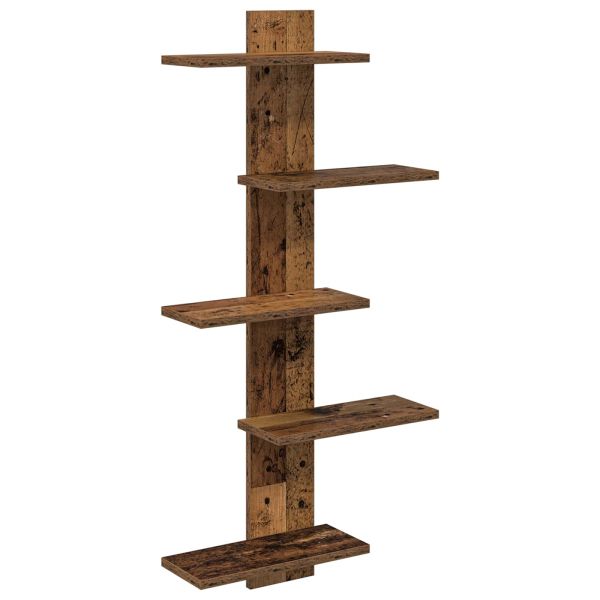 Плаваща стена Старо дърво 48,5 x 15 x 101 см