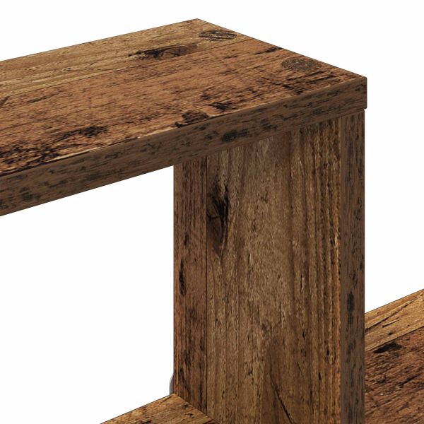 Стенно монтирано телевизионно рафтче Старо дърво