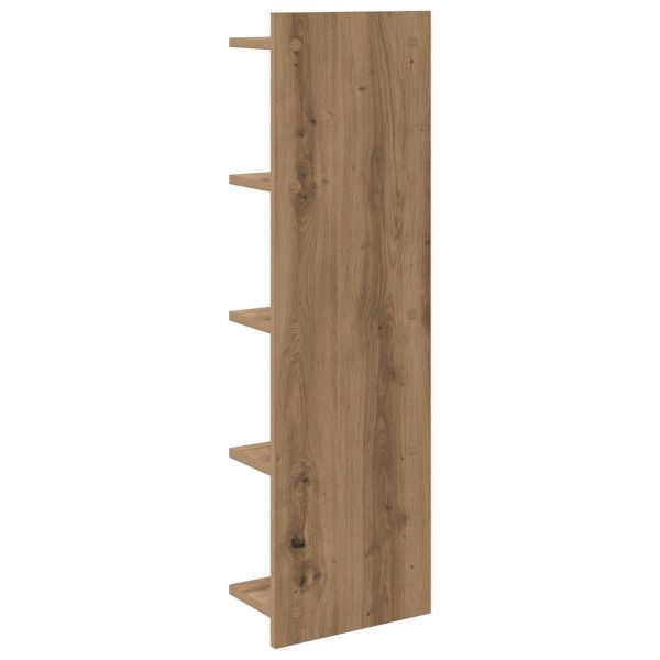 Стенен рафт 2 бр. Дъб артизан 30 x 15 x 100 см