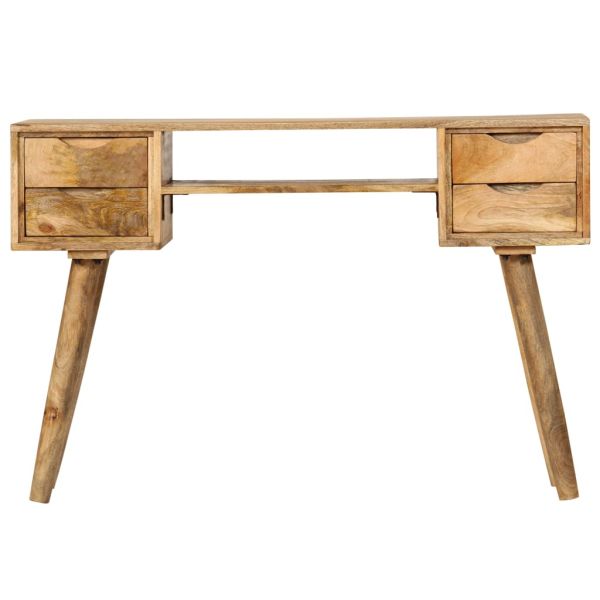 Писалище, мангово дърво масив, 115x47x76 см