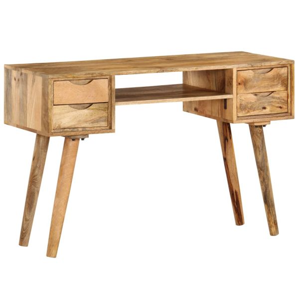 Писалище, мангово дърво масив, 115x47x76 см