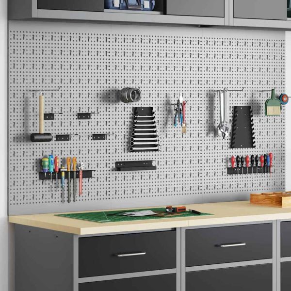 Панел за инструменти 3 бр. Сив 150 x 1 x 80 см