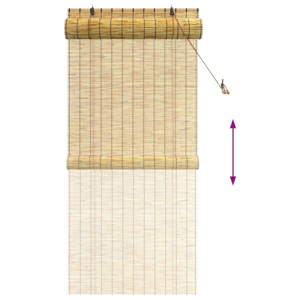 Ролетна щора Натурално 100 x 220 cm Тръстика