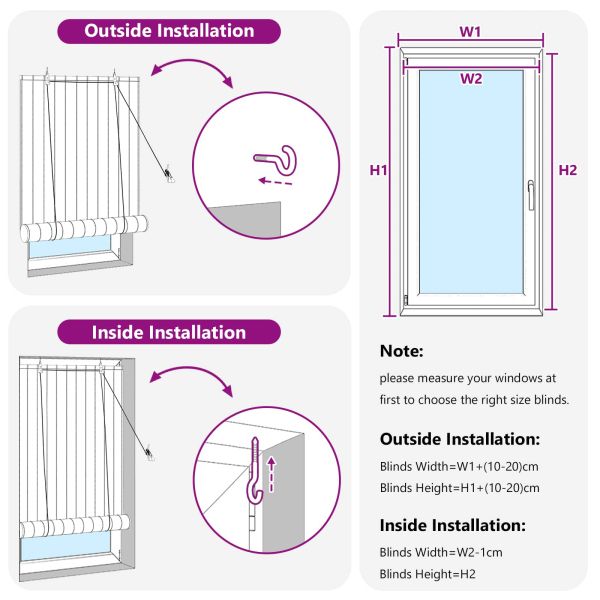 Ролетна щора Кафяво 80 x 220 cm Тръстика