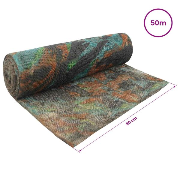 Ролка от Джут 50 x 5000 см Камуфлаж