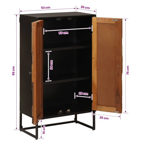 Висок шкаф 53 x 30 x 95 см