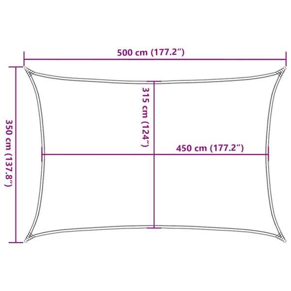 Платно-сенник, 160 г/м², кремаво, 3,5x5 м, HDPE