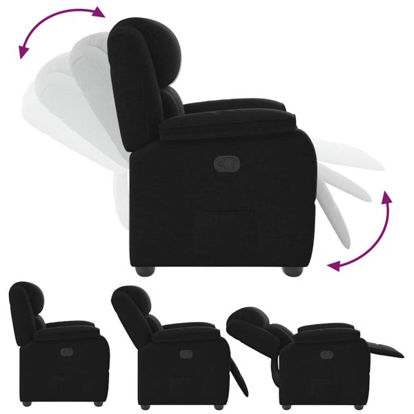 Наклоняем стол, черен, текстил