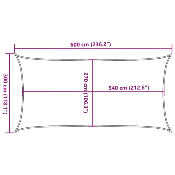 Платно-сенник, 160 г/м², теракота, 3x6 м, HDPE