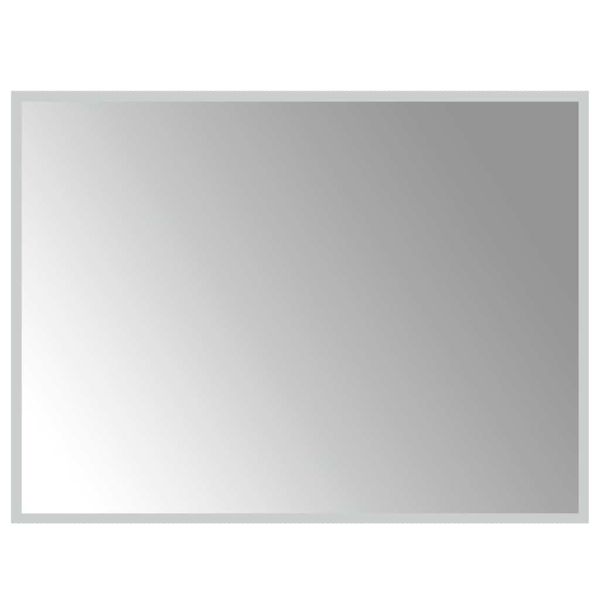 LED огледало за баня, 80x60 см