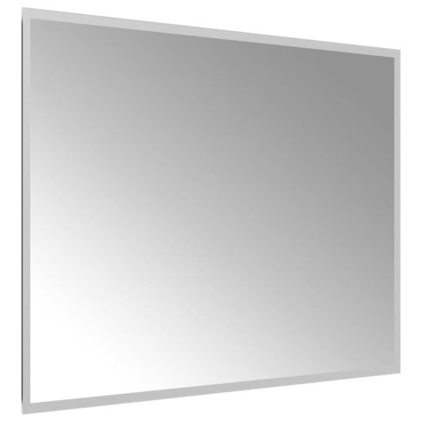 LED огледало за баня, 80x60 см