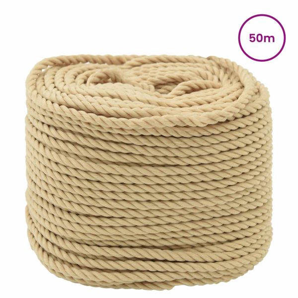 Въже за лодка 0.5 mm 50 m Натурално