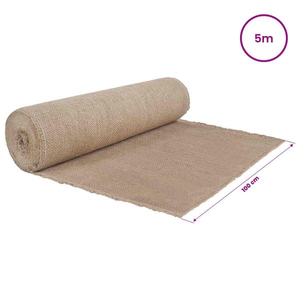 Ролка от Джут 100 x 500 cm Натурално