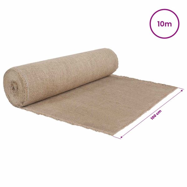 Ролка от Джут 100 x 1000 cm Натурално