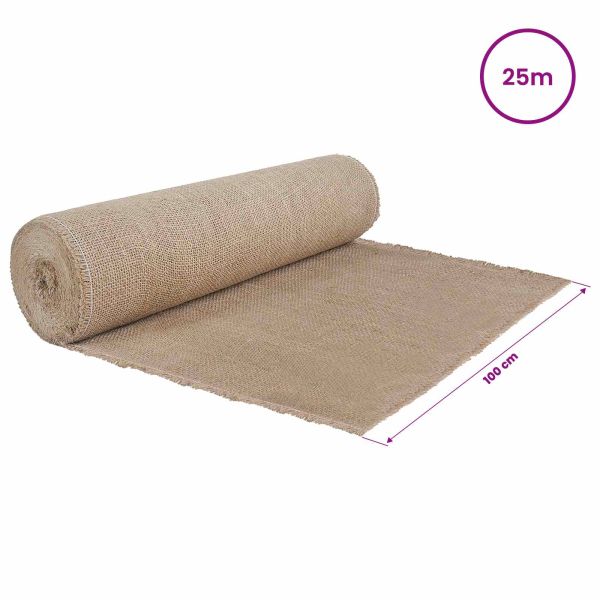 Ролка от Джут 100 x 2500 см Натурално