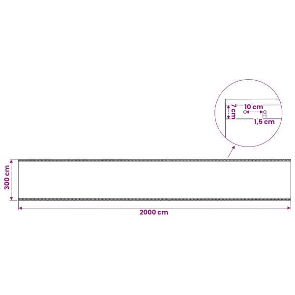 Лено тент Зелено 3 x 20 м 260 гсм ПЕ