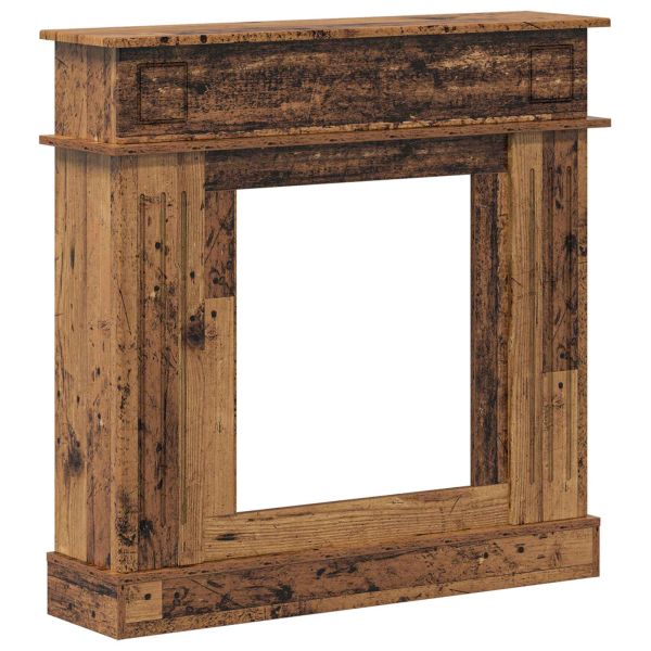 Рамка за камина Старо дърво 102 x 26 x 100 см