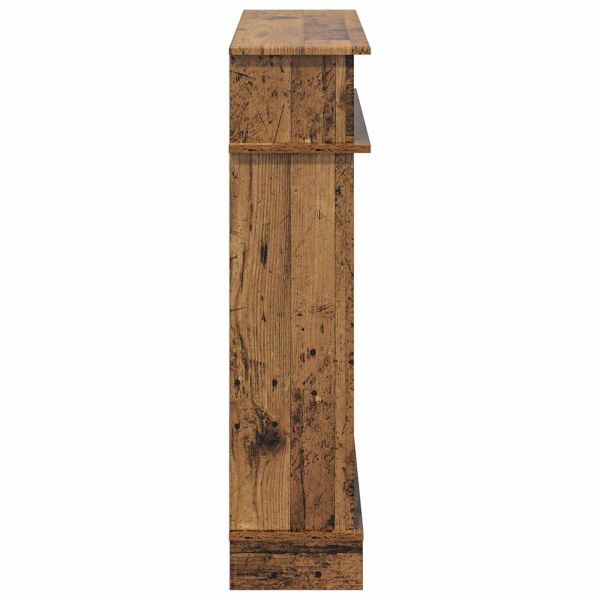 Рамка за камина Старо дърво 102 x 26 x 100 см